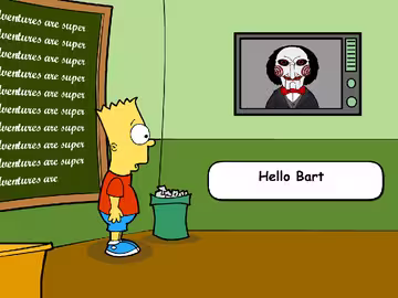 Bart Simpson Saw Game cover