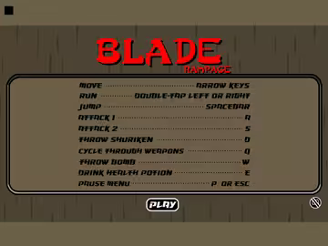Blade Rampage cover