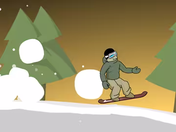 Downhill Snowboard 3 cover