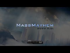 Mass Mayhem 2099 AD cover