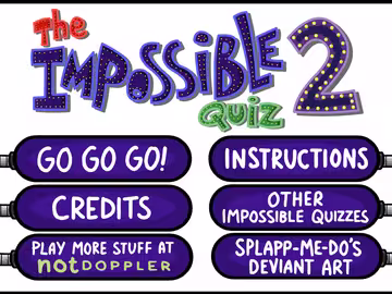 The Impossible Quiz 2 cover