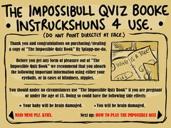The Impossible Quiz Book cover
