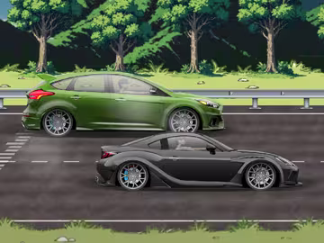 Unlim Drag Racing cover
